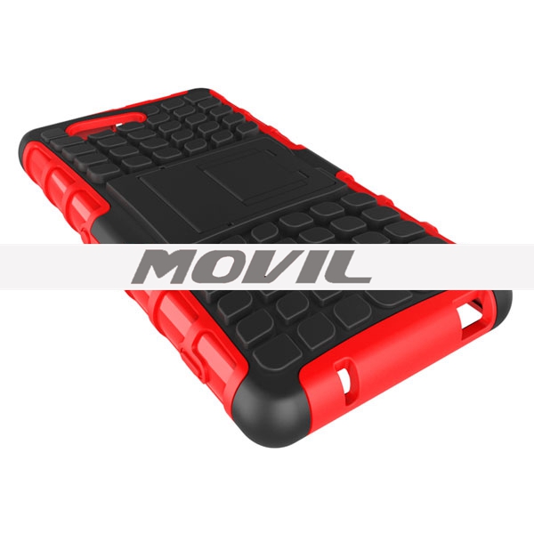 NP-1905 2 en 1 funda para  Sony Z3mini con soporte-3